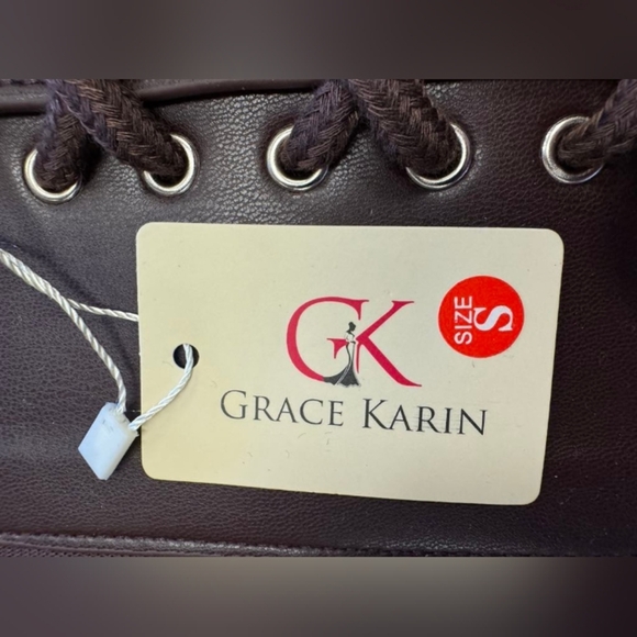 Grace Karin NWT Corset Belt Brown Size Small - Picture 8 of 8